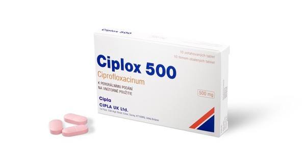 ciprofloxacin 500mg for gum infection