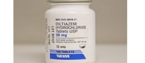 how much will diltiazem lower blood pressure