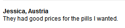 PharmacyMall.net Testimonial PharmacyMall.net Testimonial
